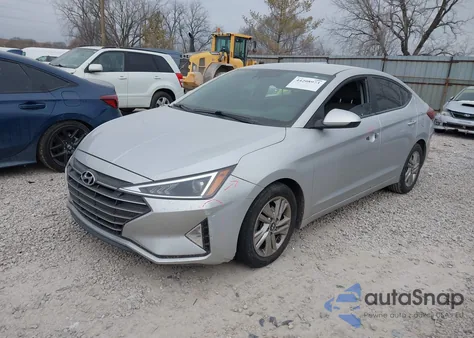 2019 Hyundai Elantra Sel из США, поврежденный, VIN 5NPD84LF8KH459767